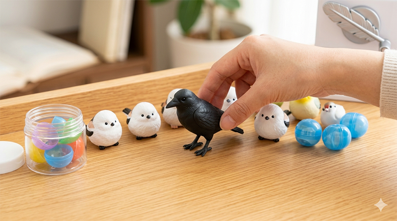 趣味のガチャガチャ集めの画像